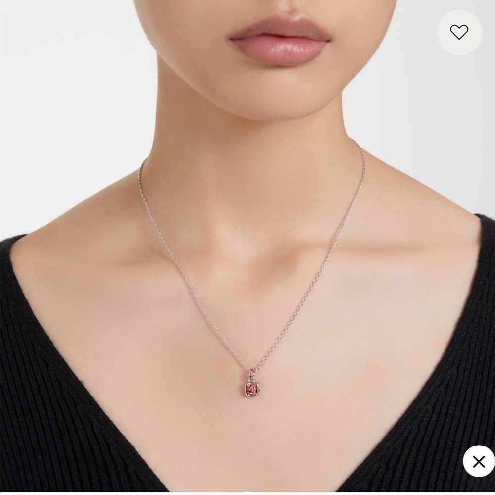 Swarovski January birthstone Crystal Necklace - Picture 2 of 3